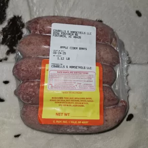 Apple Cider Brats